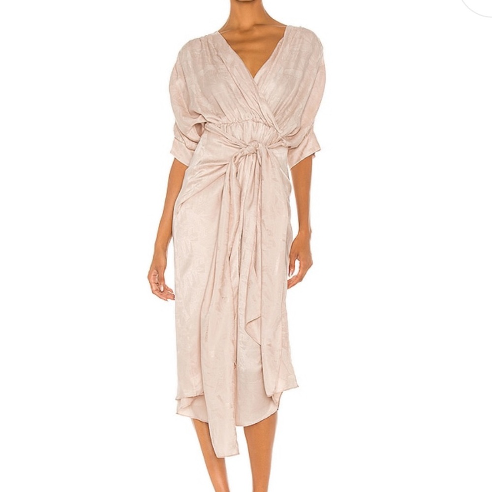 Callahan Cream Midi Dress